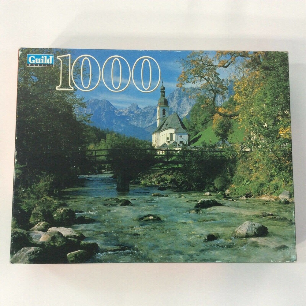 Guild 1000 Piece Jigsaw Puzzle Ramsau Bavaria Ger
